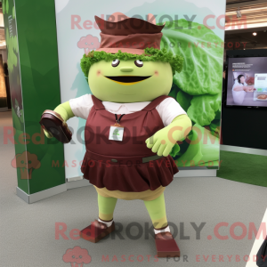 Mascot karakter van een...