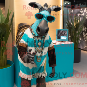 Mascot character of a...