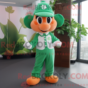 Mascot character of a Peach...