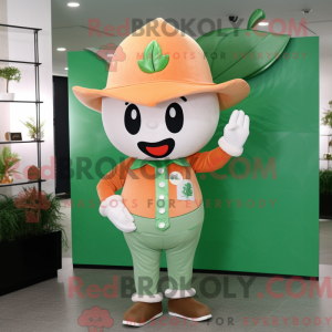 Mascot karakter van een...