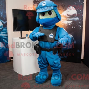 Mascot karakter van een...