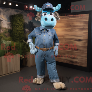 Mascot karakter van een...