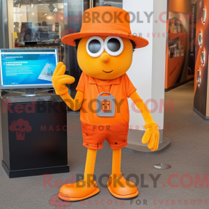 Mascottefiguur van een...