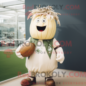Mascot character of a Cream...