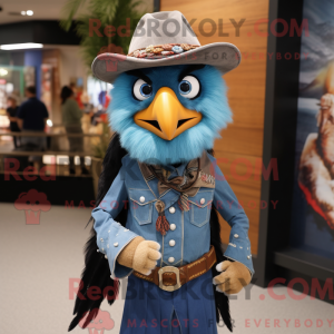 Mascot character of a Hawk...