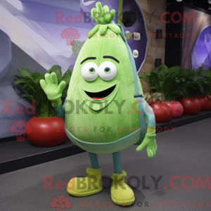 Mascot karakter van een...
