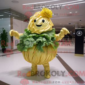 Mascot character of a Gold...