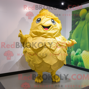 Mascottekarakter van een...
