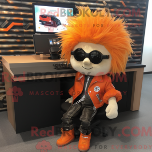 Personnage mascotte d un...
