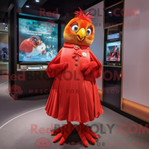 Mascot karakter van een...
