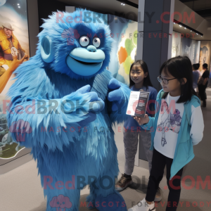 Mascot karakter van een...