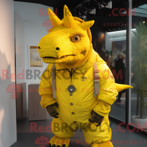 Mascottekarakter van een...