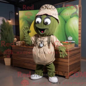 Postava maskota Olive...