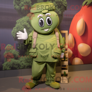 Maskot karakter af en...