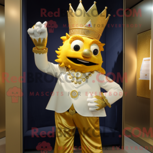 Personaje mascota de un Rey...