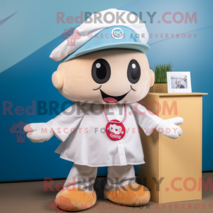 Mascottefiguur van een...