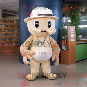 Mascot character of a Cream...