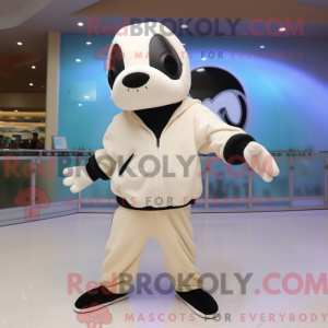 Mascot character of a Cream...