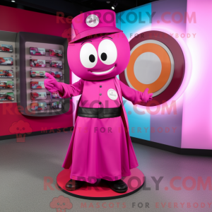 Postava maskota Magenta...