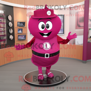 Postava maskota Magenta...