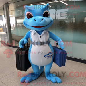 Mascot karakter van een...