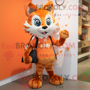 Mascottekarakter van een...