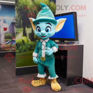 Mascottefiguur van een...