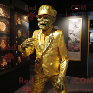 Mascot character of a Gold...