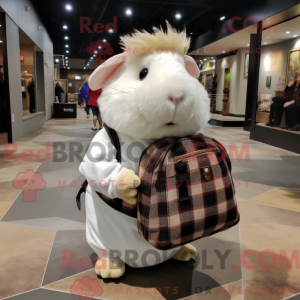 Mascot character of a White...