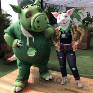 Mascot character of a...
