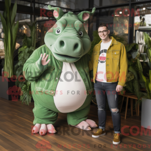 Mascot karakter van een...