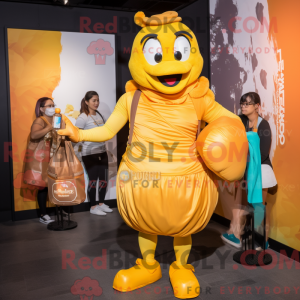 Mascottekarakter van een...