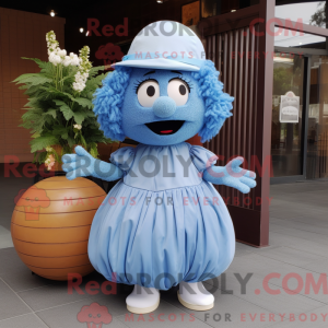 Mascot karakter van een...