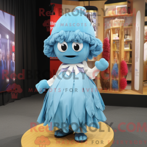 Mascot karakter van een...