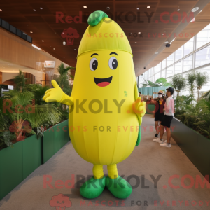 Mascot karakter van een...