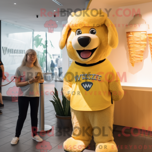 Mascot character of a...