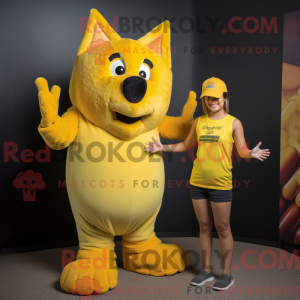 Mascot character of a...