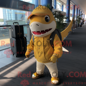 Mascottekarakter van een...