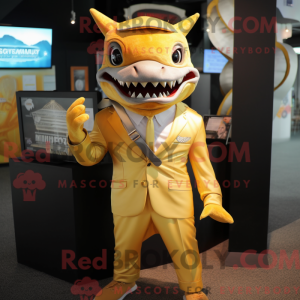Mascot character of a Gold...
