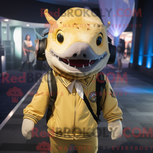 Mascottekarakter van een...
