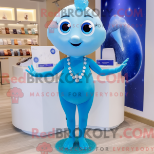 Mascottefiguur van een...