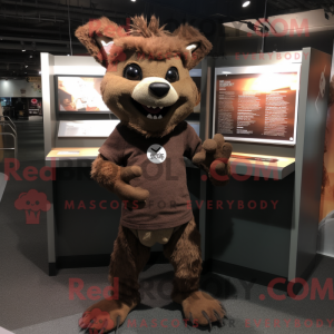 Mascot karakter van een...