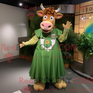 Mascot character of a Olive...
