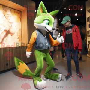 Mascot karakter van een...