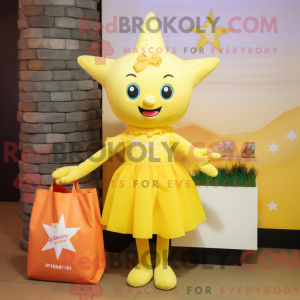 Mascottekarakter van een...