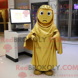 Mascot character of a Gold...
