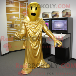 Personnage mascotte d un...