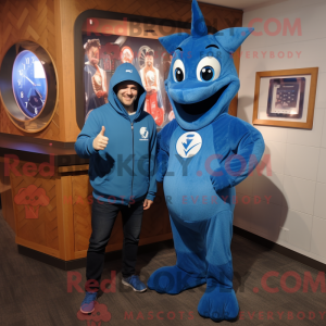 Mascot karakter van een...