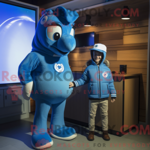 Personnage mascotte d un...