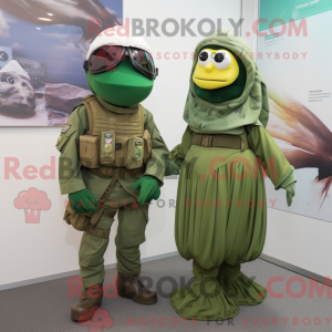 Mascottekarakter van een...
